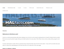 Tablet Screenshot of halfacts.com